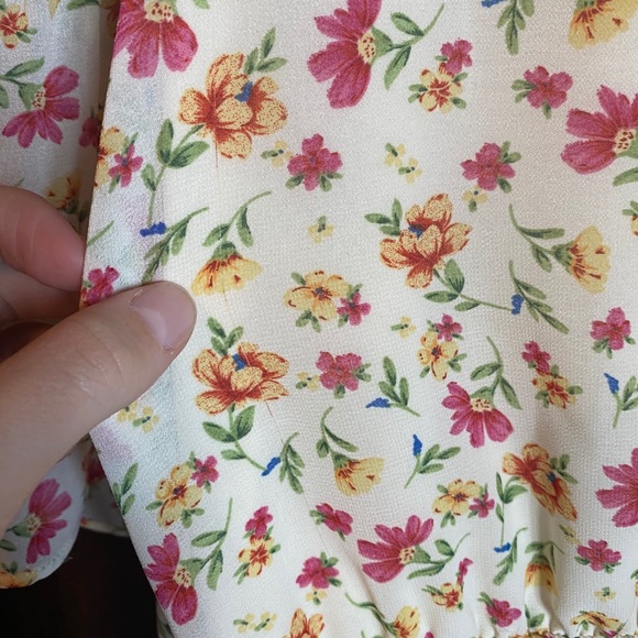 {Lost&Wander} floral cottage mini dress - Picture 8 of 15